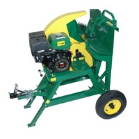 Millers Falls Log Saw Tow Behind 13HP Electric Start