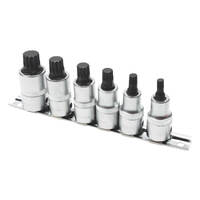 Ampro 1/2" Drive 55mm Spline Bit Socket Set 6 Piece T33237