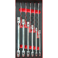 Ampro Carded 11PC Swivel Low Profile T40994