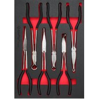 Ampro 11" Long Reach Pliers Set 6 Piece TS38383
