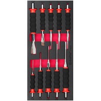 Ampro Punch & Chisel Set 10 Piece TS39639