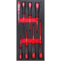 Ampro Insulated Electrical Screwdriver Set 8 Piece TS42193