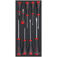 Ampro Xtro-Soft Screwdriver Set Phillips & Slotted 9 Piece TS42993
