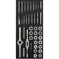 AMPRO CARDED 39pc TAP DIE (SAE) TS45922