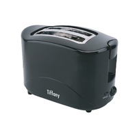 Tiffany Black 2 Slice Cool Touch Toaster