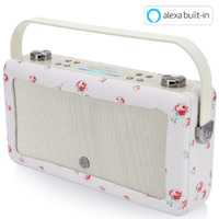 VQ Hepburn Voice with Amazon Alexa Cath Kidston Scattered Rose VQHVCKSR