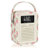 VQ Retro Mini DAB Radio - Emma Bridgewater Rose & Bee