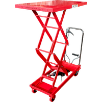 Millers Falls Hydraulic Table Cart 150KG 1250mm Lift WH7520